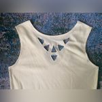 Vintage Avon Fashions yellow cut out sleeveless tennis swing dress, size medium Photo 2