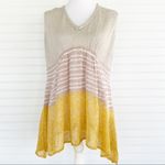 Mystree Bohemian asymmetrical Tunic top NEW Photo 2