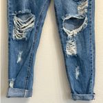 One Teaspoon  Women's Super Baggies Jeans Sz 26‎ Pacifica Blue Tapered Distressed Photo 5