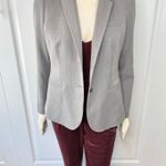 Magaschoni Grey Women’s Two- Button Blazer with Notched Lapels Photo 2