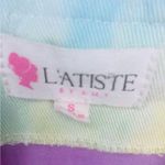 L'ATISTE  by Amy tie dye denim dress summer button front shirt summer dress small Photo 5