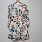 Sachin + Babi Dolce Dress Sz 8 Antico Botanico Floral Puff Sleeve Fit & Flare Photo 5