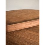 YSL Vintage Yves Saint Laurent Glazed Cowhide Belt Size 34/85 1214008 Brown Photo 4