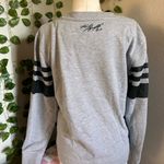 Karl Lagerfeld  Gray and Black Eiffel Tower Sweater Photo 3