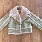 Urban Outfitters Chloe Faux Shearling Cropped Jacket Photo 5