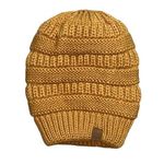 Sonoma Womens Beanie Hat Knit Mustard Yellow New Photo 0