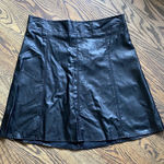 Maurice's  Sleek Black Mini Skirt Photo 0