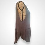 We The Free FREE PEOPLE  Women's Love Somebody Gray‎ Flowy Boho Top S | EUC Photo 4