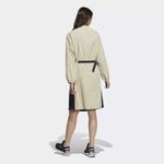 Adidas NWT  Women's Originals CNY Dress-Beige/Black SIZE SMALL Photo 2