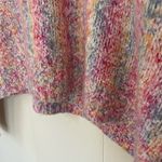 SheIn Colorful Crewneck Marled Knit Boxy Sweater ~ Women’s Size Large Photo 6