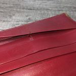  | Must De Cartier Burgundy Leather "Double C" Logo Long Bifold Wallet Photo 5