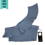 Privacy Please  Waverly One Shoulder Crop Top Ruffle Blue Size L Photo 2
