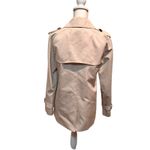 Coach F80650 Trench Coat Double Breasted Beige Jacket Belt Missing Size Small Photo 1