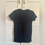 Athleta  momentum top in black size small gym running athletic Photo 2