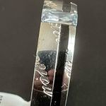 I love you black silver cubic zirconia ring size 7 Photo 5