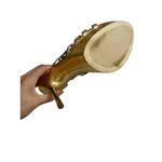 Michael Kors Metallic Rose Gold Silver Leather Platform Sandals Heels Size 7.5 Photo 4