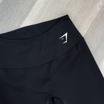 Gymshark Fraction Graphic Logo Leg High Rise Athletic Leggings Black Small Photo 3