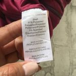 Hutch NWT  Wine Velour Rib Midi Skirt Side Slit Zipper Elegant Womens Sz S Photo 4