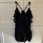 Billabong jumper romper black shorts pockets black women small Photo 4