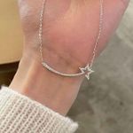 Silver Star Necklace Photo 0