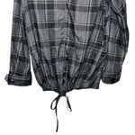 Free People We The Free Plaid Jacket Women’s Small Hooded Drawstring Grunge Photo 6