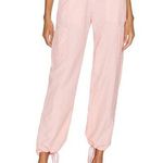 superdown Pink Cargo Pant XL Baggy Slouchy Drawstring Streetwear Revolve $78 NEW Photo 0