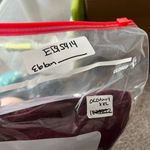 Old Navy burgundy wine red v-neck long sleeve Knee Length Casual dress xxl Photo 9