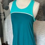 Women's Athletic Teal Tank Top Green Photo 0