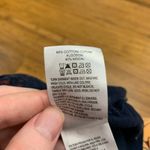 Lucky Brand  Women's Tee Shirt Navy Blue‎ Medallion Print Short Sleeve Top Cotton Photo 4