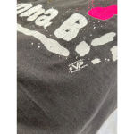 Vintage Signal Black Cropped Multicolor Crazy As I Wanna B Cropped T Photo 4