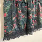 Haute Hippie 100% Silk Green Floral Dress Size Small Photo 5