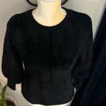 dRA LOS ANGELOS FRANCO SWEATER, COZY & SOFT, BLACK, SIZE SMALL, NWOT Black Photo 7