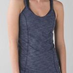 Lululemon Run for Gold Tank Top in Heathered Deep Navy Blue Photo 0
