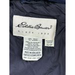 Eddie Bauer VTG Puffer Vest Womens S/P Green & Blue Plaid Goose Down Insulated Photo 2