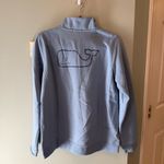 Vineyard Vines  Blue Quarter Zip Sweatshirt Top Large Photo 1
