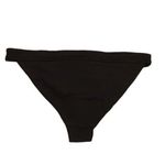 ANDIE NWT The Banded Cheeky Ribbed Bikini Bottom Wear High or Low L Black #3521 Photo 5