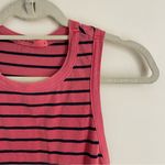 Stateside Anthropologie Striped Racerback Tank Pink size S Photo 6