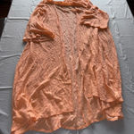 Torrid ‎ Peach Sheer Kimono Cardigan Photo 0