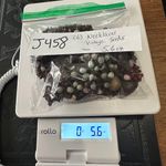 J458 Bulk Bundle of 6 Vintage Seed Necklaces Brown Photo 2