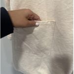 Lands' End Lands’ End Women's Cozy Sherpa Fleece Cardigan Size Medium Beige Photo 4