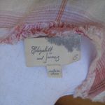 Elizabeth and James Pink Cream Plaid Dress Photo 7