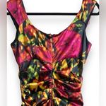 London Style  Nights Party Floral Sleeveless Midi Dress Size 8 (Fits like a 4/6) Photo 12