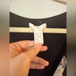 H&M  Sleeveless VNeck Black Floral Maxi Dress Size 8 Photo 4