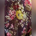 Motherhood Maternity  sheer floral kimono style top size L Photo 3