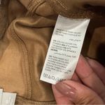 Faux-Suede Worn Luggage Slim Pants Brown Size 8 Chico's Size 1 Photo 5