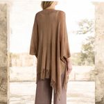 Nine West  NWT Raschel Knit Ruana Poncho Cape Photo 2