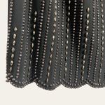 XScape  Black Beaded Chiffon Cape Evening Sheath Dress Size 4 Photo 7