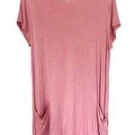 SavLabrant Boutique Jersey Short Sleeve Mini Dress Mauve Pink Size Large Photo 0