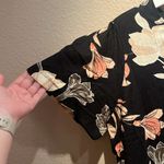 Nicole Miller Women’s Linen Blend Hawaiian Floral Shift Dress Size Large Photo 3