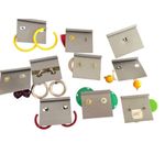 Lot Of‎ 10 Vintage retro Women's Earrings Unique Cathy& Marsha Brand Photo 1